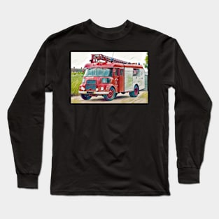 Austin Fg Fire Engine Long Sleeve T-Shirt